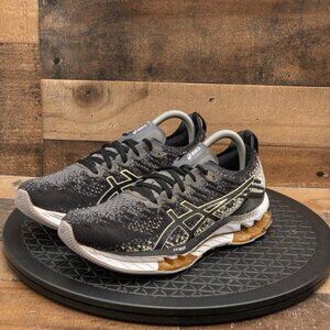 ASICS GEL KINSEI BLAST PLATINUM WOMENS ATHLETIC SHOES RUNNING GYM BLACK SIZE 9